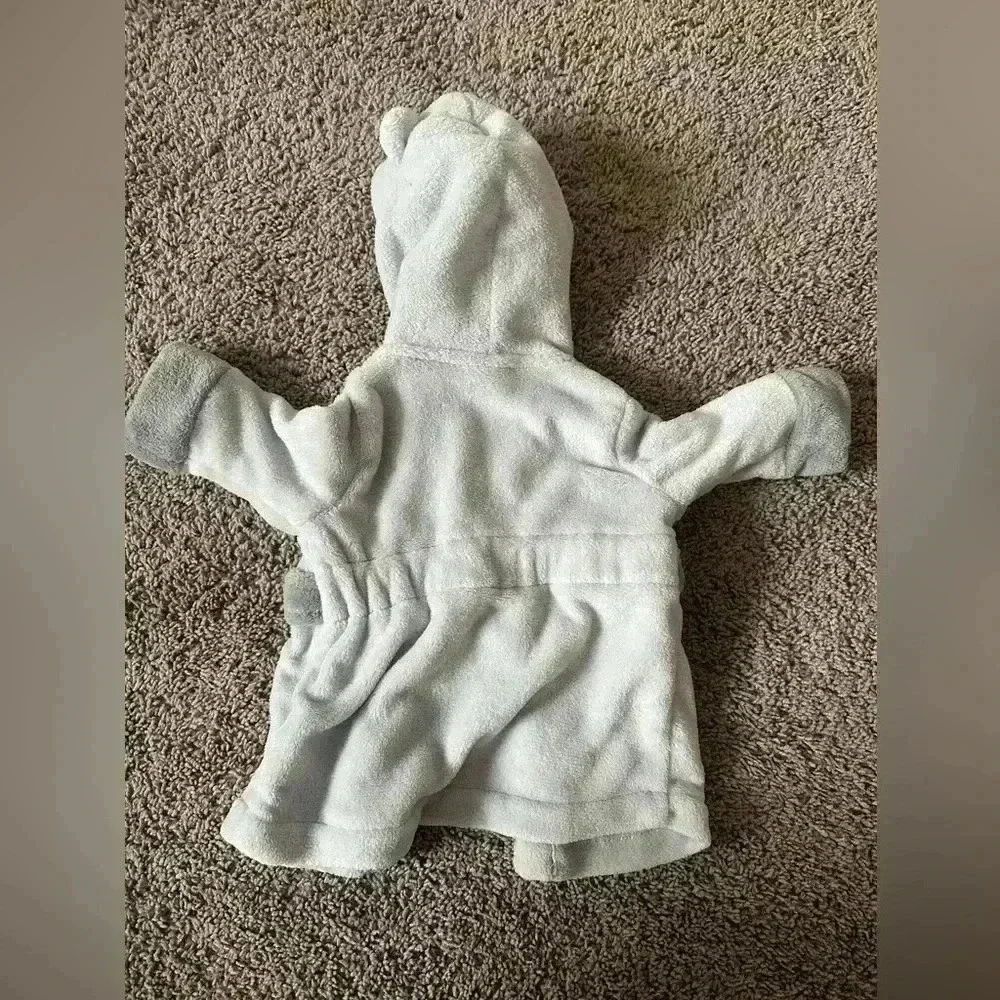 Baby Plushy Soft Hooded Bathrobe.